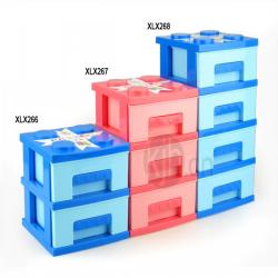 積木小層柜（正方2小、3